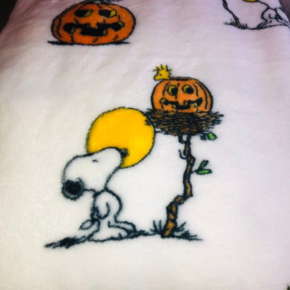 Berkshire Bedding Berkshire Peanuts Snoopy Woodstock Boo Halloween